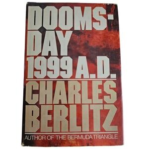 Doomsday 1999 A.D. Charles Berlitz 1981 Doubleday Hardcover Prophecy Nonfiction